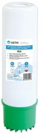 USTM BL10 + PS20 + IR10 ZESTAW WKŁADÓW FILTR WĘGLOWY PIANKOWY ODŻELAZIAJĄCY na Arena.pl