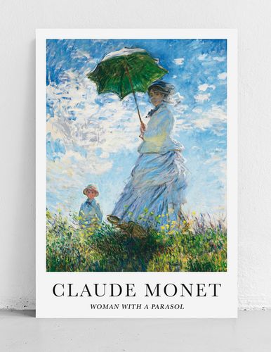Plakat Claude Monet parasol 21x29,7 cm A4 na Arena.pl