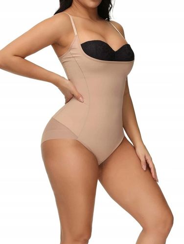 BODY DAMSKIE WYSZCZUPLAJĄCE KORYGUJĄCE MODELUJĄCE BRZUCH GORSET MAJTKI na Arena.pl