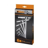 kpl kluczy trzpieniowych typ.t 6szt - be 951/s6