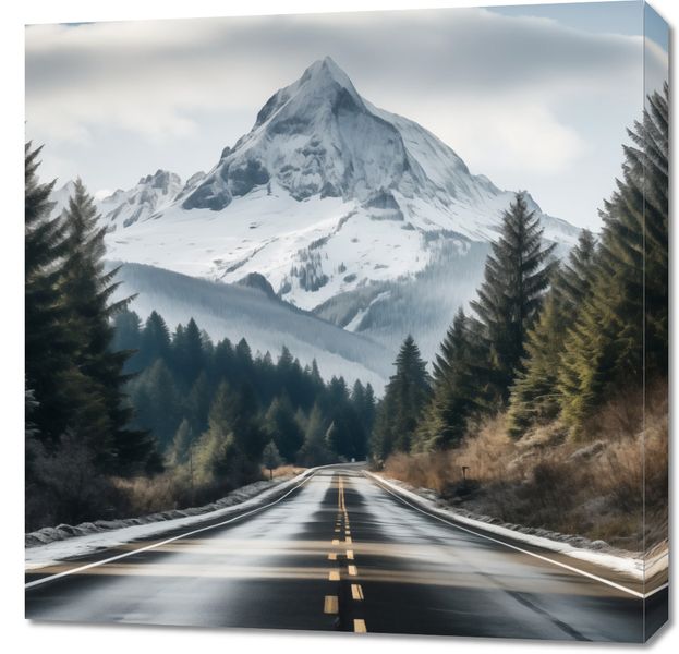 Obraz 70x70cm Odważna Podróż zdjęcie 1