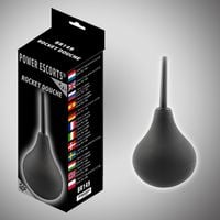 irygator analny rocket power escorts czarny duży 220 ml