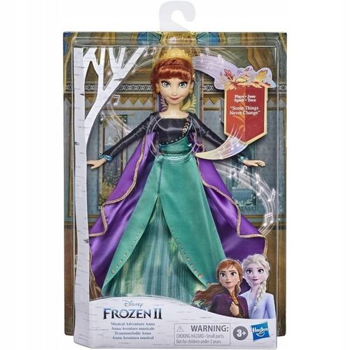 LALKA ANNA DISNEY FROZEN ŚPIEWAJĄCA INTERAKTYWNA KRAINA LODU HASBRO E8881 na Arena.pl