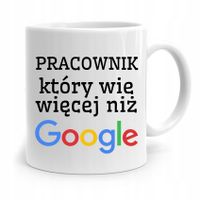 Dla Pracownika Robotnika Kubek Wie Więcej Niż Gogl Z Nadrukiem Ze Zdjęciem