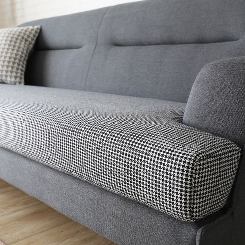 Sofa tapicerowana Cory szara na Arena.pl