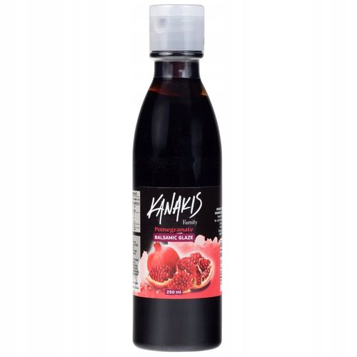Sos z octu balsamicznego Krem z granatu 100% Grecki do sałatek 250ml JAKOŚĆ na Arena.pl