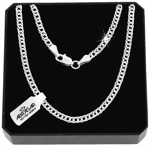 ŁAŃCUSZEK SREBRNY MĘSKI ROMBO 030/50cm SREBRO 925 DLA NIEGO NA PREZENT na Arena.pl