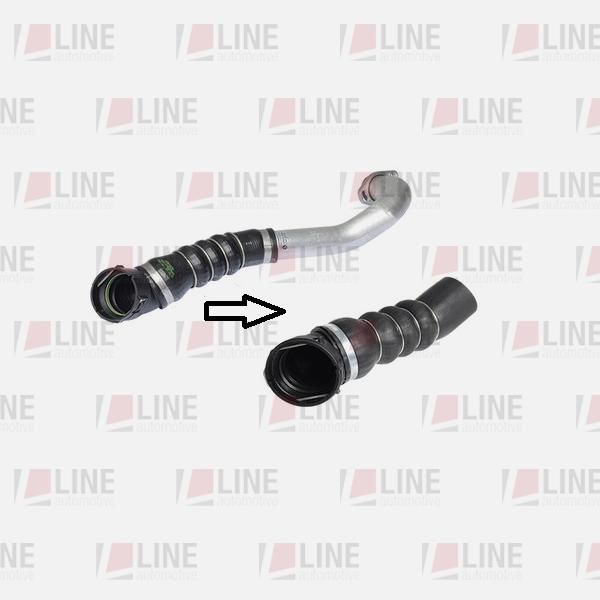 RURA WĄŻ TURBO INTERCOOLERA BMW 5 (E60) / (E61) 520d zdjęcie 2