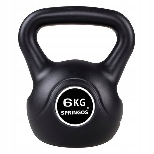 KETTLEBELL DO ĆWICZEŃ 6 kg KULA KETLE HANTLA FITNESS ABS HANTEL CIĘŻAR na Arena.pl