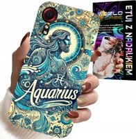 ETUI DO SAMSUNG GALAXY XCOVER 5 - ZNAK ZODIAKU, WODNIK, ASTRONOMIA PLECKI