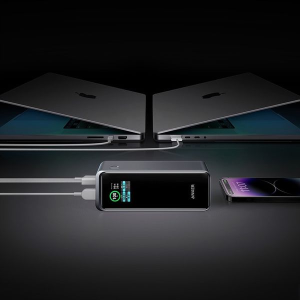 Powerbank Anker 737 Prime 27650mAh 250W 2x USB-C / USB-A Srebrny zdjęcie 6