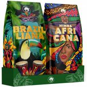 Kawa ziarnista 1kg x2 ŚWIEŻO PALONA Arabica 100% Blue Orca Coffee + GRATIS