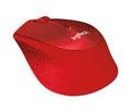 Mysz Logitech Wireless Mouse M330 Silent Plus (910-004911) Czerwona na Arena.pl