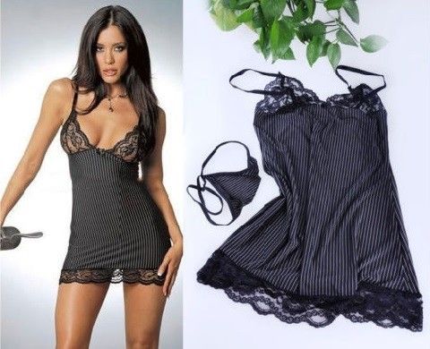 Koszula Nocna String Bielizna Komplet Noc Poślubna na Arena.pl