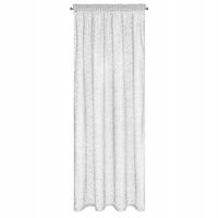 Firana gotowa na taśmie AMANDA 140x270 Eurofirany biała