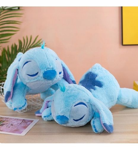 ŚPIĄCY STITCH DUŻA MASKOTKA PODUSZKA KOCYK LILO I STICH PLUSZAK PRZYTULANKA na Arena.pl