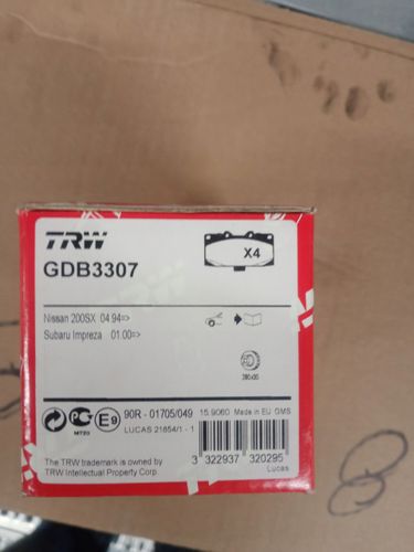 Klocki hamulcowe TRW GDB3308 na Arena.pl
