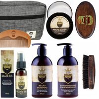 Zestaw Kosmetyków do Pielęgnacji Brody By My Beard Szczotka dla