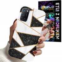 ETUI CASE DO OPPO A52 - MARMUREK GEOMETRIA WZORY DLA KOBIET