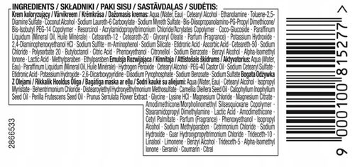SYOSS OLEO INTENSE FARBA DO WŁOSÓW BEZ AMONIAKU NR 1-10 INTENSYWNA CZERŃ na Arena.pl