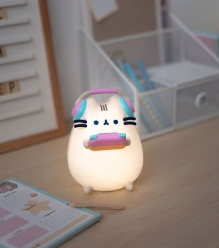 PUSHEEN LAMPKA NOCNA USB NA BATERIE Gamer Kot Kotek PUSZIN na Arena.pl