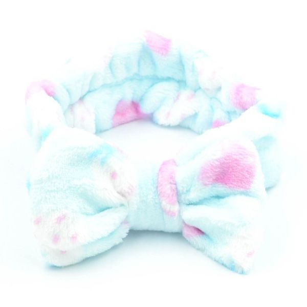 Opaska do włosów błękitna makeup zdjęcie 3