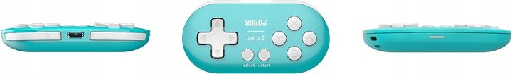 Pad bezprzewodowy do Nintendo Switch Android PC 8Bitdo Zero 2 Turquoise zdjęcie 5