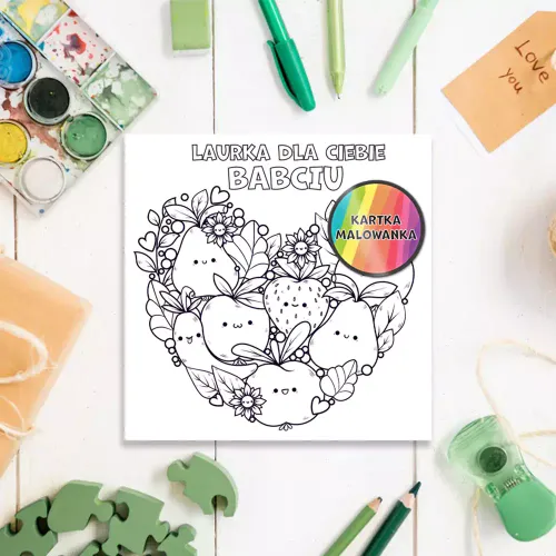 Karnet Kolorowanka, Owoce Dla Babci na Arena.pl