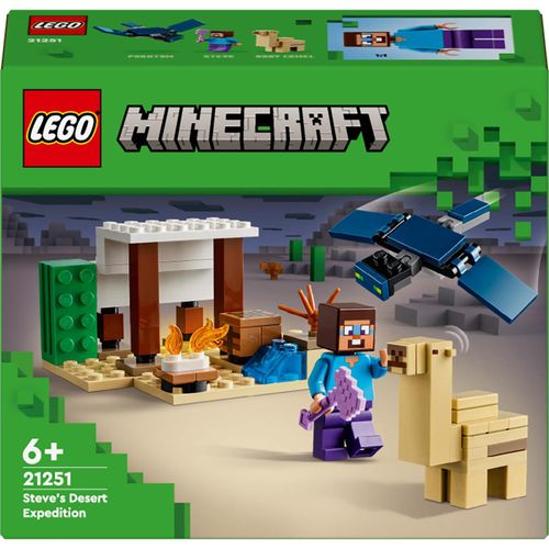 LEGO Minecraft 21251 Pustynna wyprawa Steve'a na Arena.pl