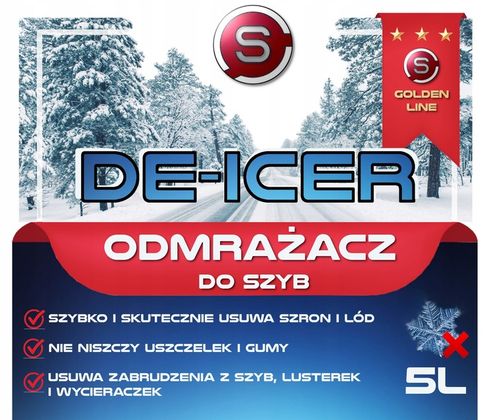 ODMRAŻACZ DO SZYB Mocny 5L + Butelka 750ml z atomizerem na Arena.pl