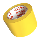 TAŚMA SAMOPRZYLEPNA ZNAKUJĄCA (DO LINII) PVC 2721 75mm/33m ŻÓŁTA, SCAPA