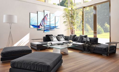 Obraz Na Płótnie - Morze Żaglówka - 150X100 Cm - Ea150X100-3064 na Arena.pl