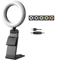 Lampa Pierscieniowa LED Evershop Ring Light Na Laptop USB Obrotowa 5 Cali