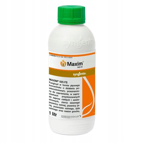 Maxim 025 FS 1L SYNGENTA - zaprawa do nasion o szerokim zastosowaniu na Arena.pl
