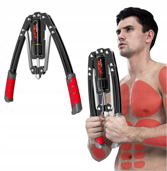 ŚCISKACZ DO RĄK RAMION REGULACJA 20-200KG EXPANDER zdjęcie 1