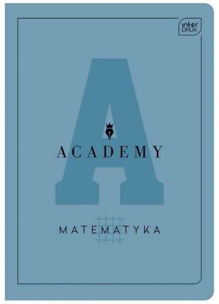 ZESZYT A5 60 # MATEMATYKA ACADEMY INTERDRUK zdjęcie 1