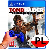 TOMB RAIDER Definitive Edition NA PS4 | POLSKI DUBBING | PŁYTA | NA KONSOLĘ