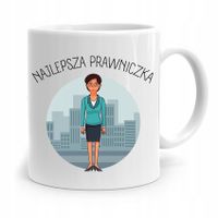 Kubek Dla Prawnika Mecenasa Najlepsza Prawniczka Z Nadrukiem Ze Zdjęciem