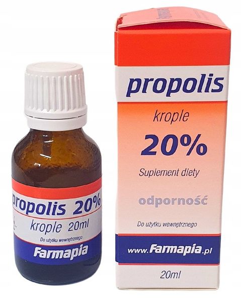 Farmapia Propolis krople 20% 20 ml zdjęcie 1