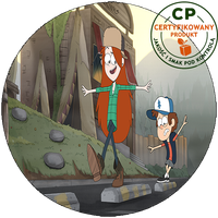 Opłatek na tort Wodogrzmoty Małe/Gravity Falls