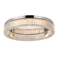 Lampa glamour sufitowa SPARK AZ5785 Azzardo LED 48W 3000K do salonu chrom