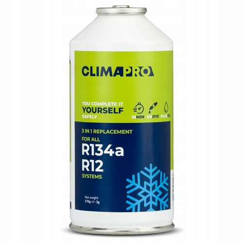 ZESTAW DO NAPEŁNIANIA KLIMATYZACJI AUT Z R134a 2x 170g CZYNNIK WĄŻ REDUKCJA na Arena.pl