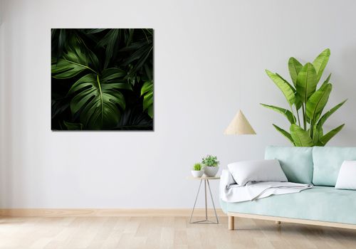 Obraz 90x90cm Zielony Szept na Arena.pl