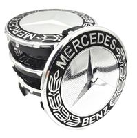 MERCEDES DEKIELKI na felgi zaślepki felg KAPSLE kołpaczki 75mm 4 szt.