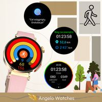Smartwatch Angelo Watches AT490 złoty