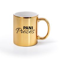 ZŁOTY KUBEK + DEDYKACJA TWOJA PERSONALIZACJA PREZENT DLA NIEJ KOBIETY