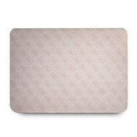 2 x ELEGANCKIE ETUI GUESS 4G METAL GOLD LOGO DO LAPTOPA 13" RÓŻOWE
