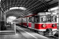 120CM 80CM OBRAZ ŚCIENNY DWORZEC POZNANIU