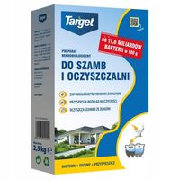 BAKTERIE PREPARAT DO SZAMBA I OCZYSZCZALNI PRZYDOMOWYCH 2,5 KG TARGET