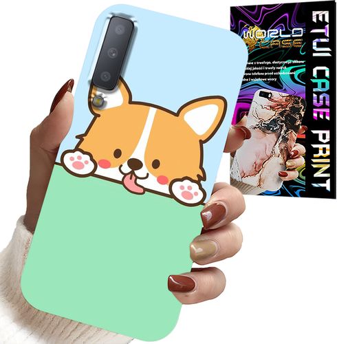 ETUI DO SAMSUNG A7 2018 - SŁODKI PIESEK WZORY Z BAJEK POKROWIEC na Arena.pl